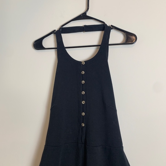 NWT FP Free People Beach Free-est Kaelyn Backless Romper Black M - Picture 5 of 9